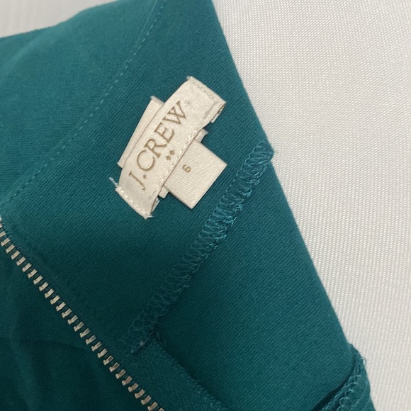 🎉Host Pic! 🎉 JCrew crewneck fitted dress emerald green size 6 - Picture 5 of 5